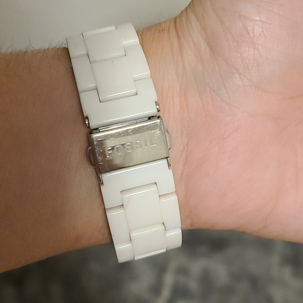 Acetate Fossil Watch - Picture 2 of 3